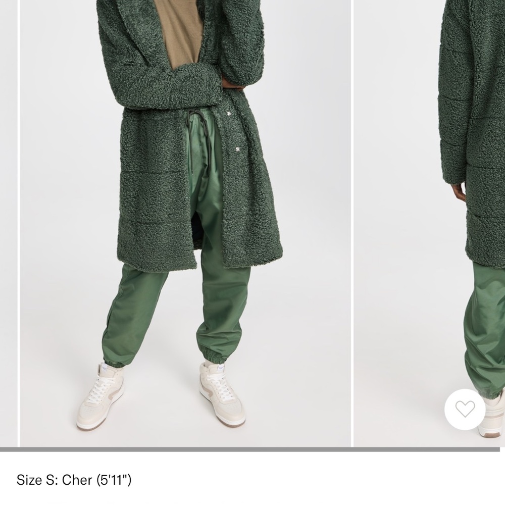 Monrow Teddy bear coat
